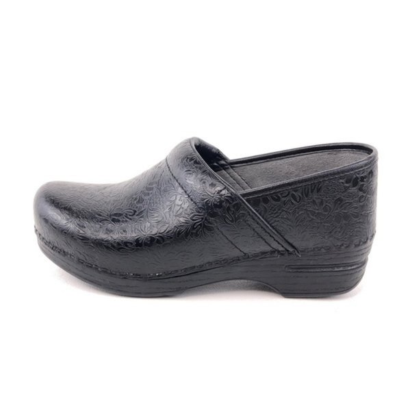 Dansko XP Tooled Leather Professional Nurse Clogs EUR 38 - Picture 1 of 13
